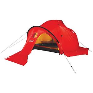 Bergans of Norway Helium Dome 3 Personen Zelt rot neu Kuppelzelt Outdoor Tent