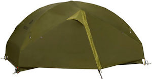 Marmot Vapor 2P Tent Green Shadow Moss 2 Man Geodesic Free Standing Ultralight