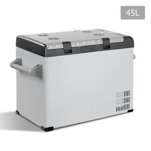 45L Portable 2 In 1 Fridge Or Freezer 12V, 24V Or 240V Stainless Steel Shell