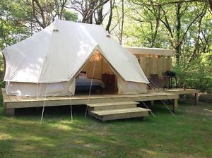 CanvasCamp Sibley 600 Twin Pro canvas bell tent