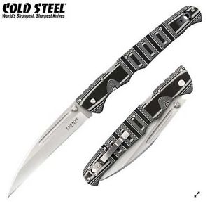 CS62PV3 Cold Steel Frenzy III CTS XHP Blade Gray/Black G10 Handles Tri-Ad Lock