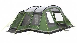 Outwell Montana 6 - Modell 2016 - Paket inkl. Fleeceteppich & Zeltunterlage & Fr