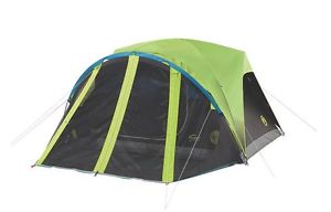 Carlsbad Dome Tent 4 Person Camping w/ Screen Room Outdoor Shelter Carry Bag New