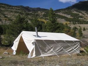Big Horn Wall Tent Package 10FT x 12FT x 5FT