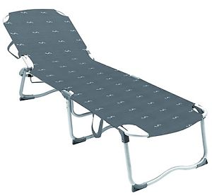 Brunner Beach bed Duna Grand (grey). Shipping Included