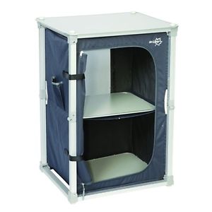 BO-CAMP Folding Cupboard with 2 Compartments Black 50 x 60 x 85 cm. Best Price
