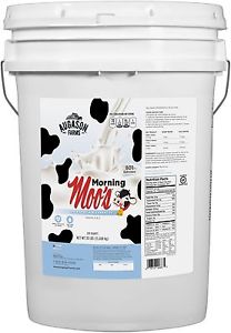 Augason Farms 6-Gallon Morning Moo's Low Fat Milk Alternative Pail