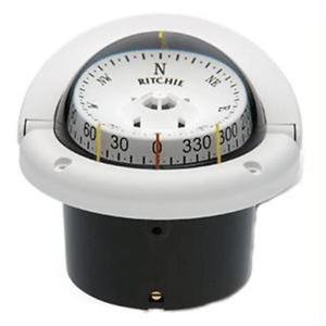 Ritchie Compass HF-743W 3-3/4" Combidamp Dial Helmsman Compasses White