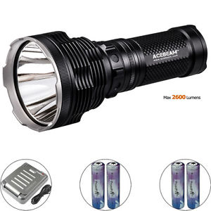 ACEBEAM K70 2600LM CREE XHP35 HI tactique 18650 LED Lampe Torche + Batterie