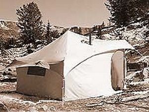 12FT.x12FT. Natural Canvas Yellowstone Wall Tent