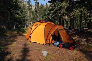 NEMO Moki 3 Person 3P 4 Season Tent with Pawprint Footprint