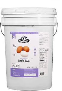 Augason Farms Dried Whole Egg 6-gallon Pail