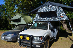 Camping roof top tent for cars outdoor comfort for 4 people iKamper