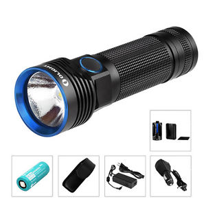 Rechargeable LED Flashlight Olight R50 PRO CREE XHP70 3200LM 26650 Torch Charger