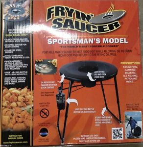 Fryin' Saucer Guys Outdoor Portable Propane Deep Fryer NEW!!!