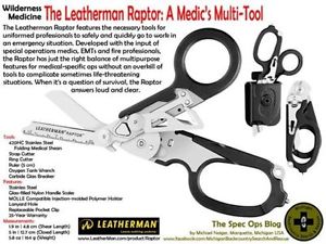 LEATHERMAN RAPTOR MULTITOOL FOLDING SHEARS W/ HOLSTER MEDICAL EMERGENCY BRANDNEW