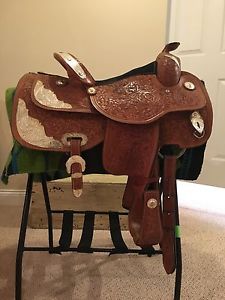 Western show Saddle 14" PRICE REDUCED