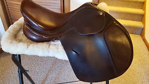 14.5" - 15" Collegiate Convertible Close Contact Saddle ~ adjustable ~ excellent