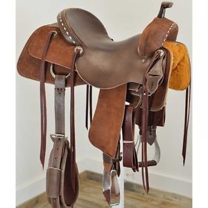New! 16" Coolhorse Saddles Ranch Cutting Saddle Code: COOL16RCCHOCBS