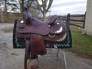 Shawna Sapergia Reining Saddle