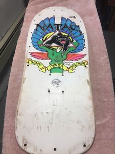 Santa Cruz Vintage Natas Skateboard Deck Used Santa Monica Airlines