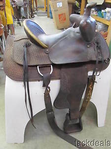 Crates Bear Trap Fits Better Trail Ranch Saddle 15" Used