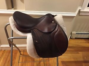 2010 16.5" CWD SEO1 Saddle For Sale! Beautiful Soft Grippy Leather!