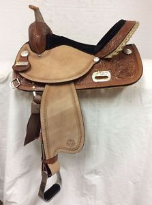 Circle Y 15" Proven Rush Barrel New Full Quarter Horse Bar Closeout 1 Only