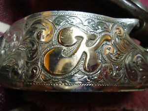 Custom Made Western Sterling Silver Spurs