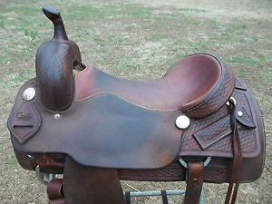 Cutting Saddle/ Coats Saddlery 17 1/2 Inch Padded Seat