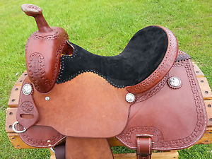 14.5" Spur Saddlery Barrel Racing Saddle - Made in Texas