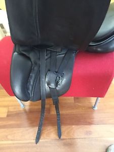 Passier Relevant Dressage Saddle - Size: 17" - Black - Freedom Panels Used
