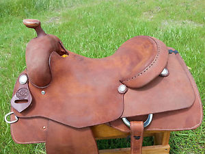 16" Spur Saddlery Reining Cowhorse Saddle (Made in Texas) Reiner