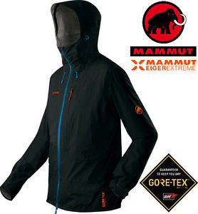 Mammut Felsturm Touring jacket, S size, EIGER EXTREME, GORE-TEX ACTIVE, Black,