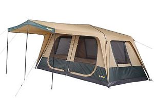 New Oztrail Fast Frame Cruiser 420 Cabin 8 Person Waterproof Coil Zips Tent 8P