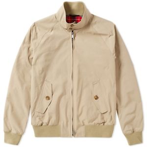 Baracuta G9 Originale Giacca Harrington Naturale SALDI Stock Limitato