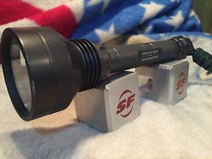Rare Surefire M4 Devastator collectible , SW02 tailcap with rubber boot