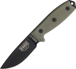 ES3MILPB ESEE Modell 3MIL Plain Edge feste Klinge Messer ESEE