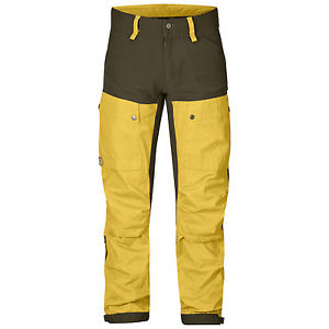 Fjällräven bicolour Functional trousers Keb 82830 65% Polyester, 35% cotton male
