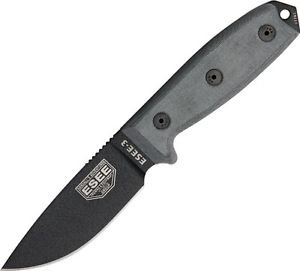 ES3PBMB ESEE 3 Standard Modellkante feste Klinge Messer ESEE