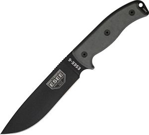 ES6PB ESEE Modell 6 glatter Schneide feste Klinge Messer ESEE