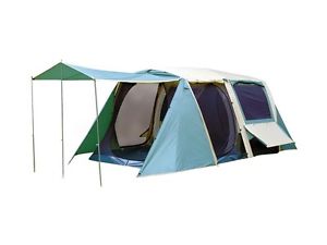 New Outdoor Connection Waterproof Tents Camping Hiking 8 Person Door Locks Tent