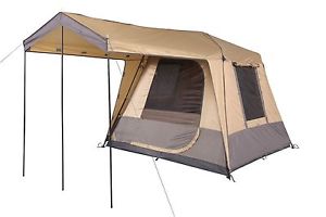 New Oztrail Fast Frame 240 waterproof Coil zips 4 P Tent Outdoor Camping Tents