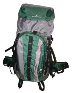 Case Lot 10Pcs Wholesale Green 3200ci alum frame Camping Hiking Backpack -LM152M