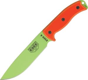 ES6PVG ESEE Modell 6 glatter Schneide feste Klinge Messer ESEE
