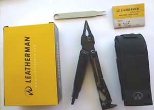 Leatherman Mut Black Multi Tool Knife Multitool +Black Molle Sheath Free Post