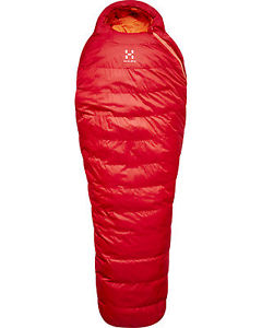Haglofs Ursus -9 Down Sleeping Bag - Rich Red - 175cm Left Zip - BNWT