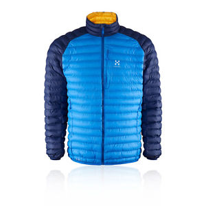 Haglofs Essens Mimic Mens Blue Pertex Water Resistant Outdoors Jacket Top XL