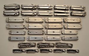 Leatherman Wave, Skeletool, Super Tool, PST, Style - lot of 34    (4)