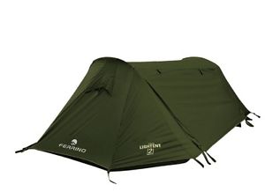 Ferrino Tente Tente légère Lightent 2 Personnes olive Sull'Abside Sac rangement